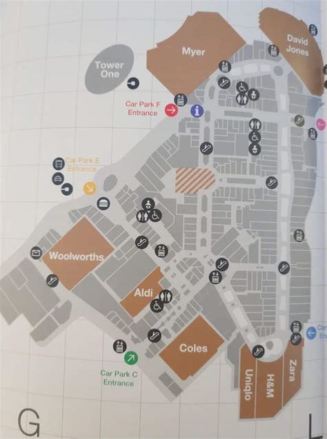 chadstone shopping centre map of stores.